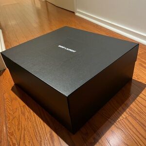 Saint Laurent Sleek Black Storage Box
